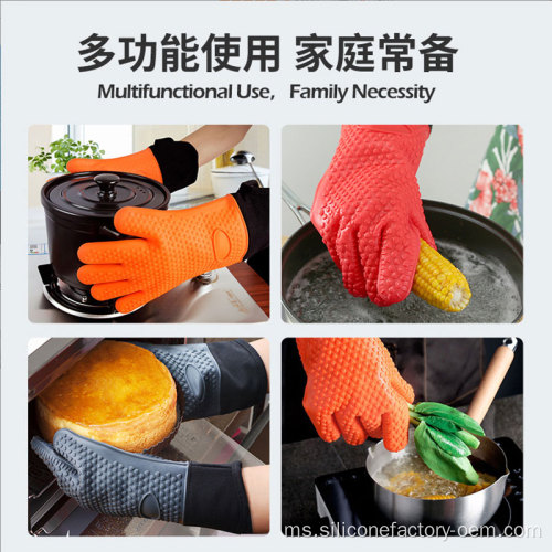 Sarung Tangan Silikon Sarung Tangan Microwave Baking Microwave